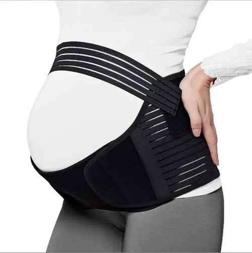 Pregnancy Belly Band w/ Belt Adjustable Waist