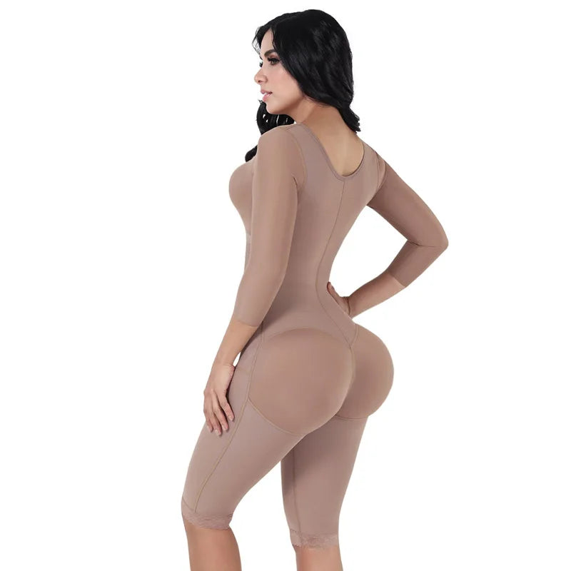 Fajas Colombianas Body Shaper Girdles for Women Tummy Control Post