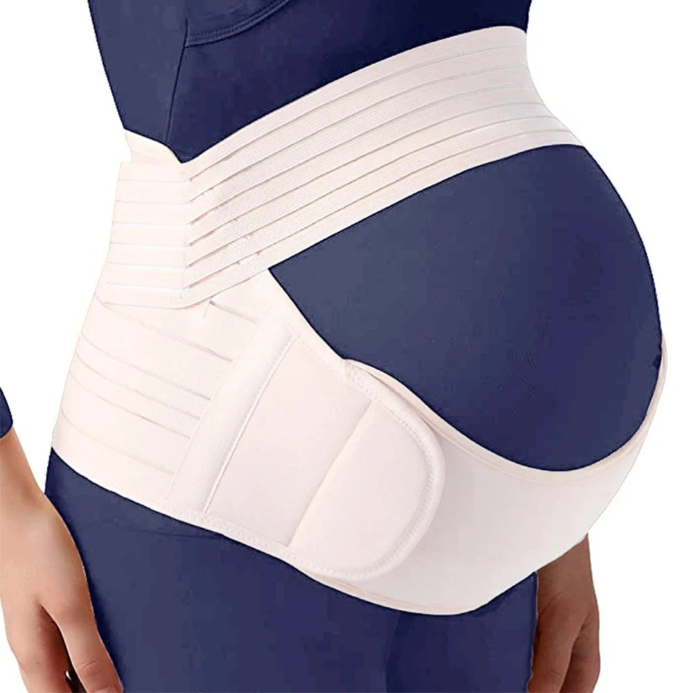 Pregnancy Belly Band w/ Belt Adjustable Waist
