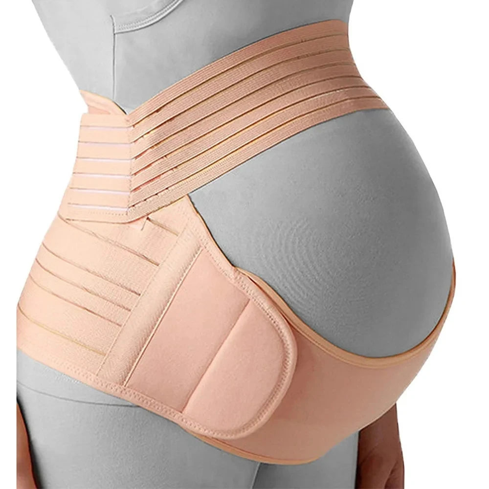 Pregnancy Belly Band w/ Belt Adjustable Waist