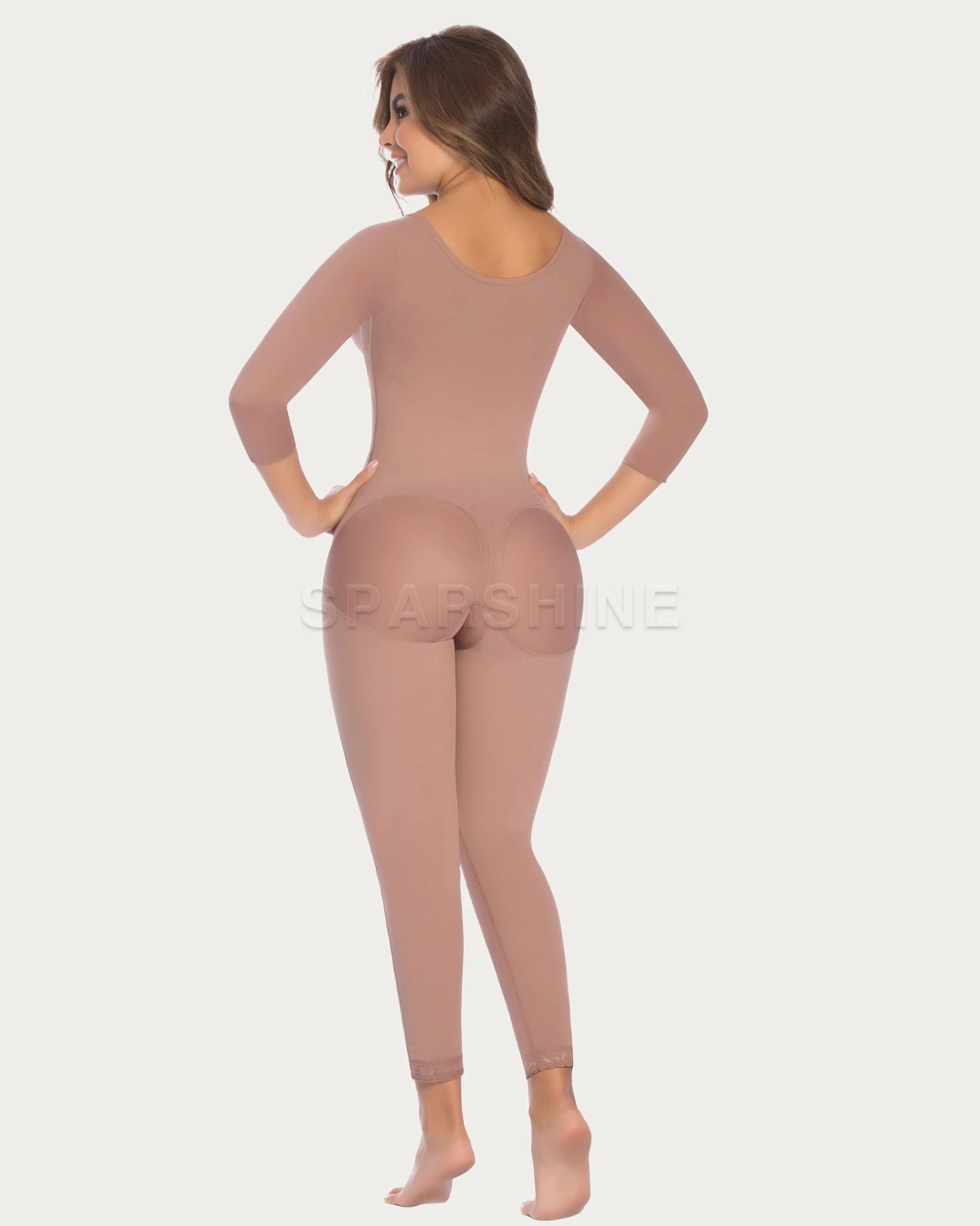 Long Sleeve Shapewear Hand Waist And Back Control Faja Cosmetic