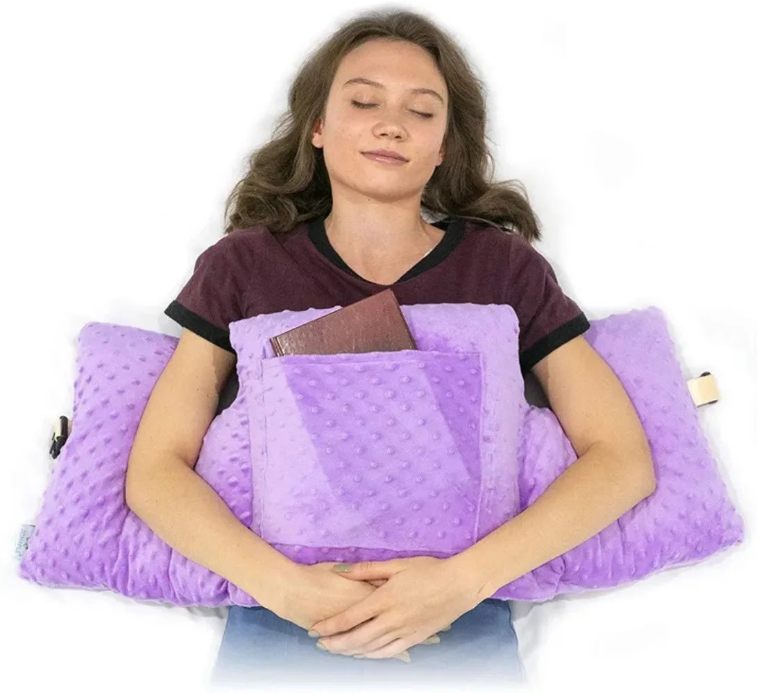 Adjustment Post Mastectomy Pillow w/ Protective Strap Soft