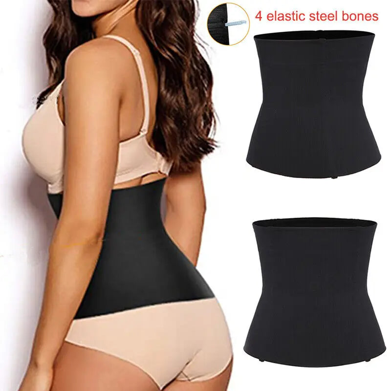 2 IN 1 Postpartum Belly Recovery Bands Body Shaper Waist Trainer Tummy